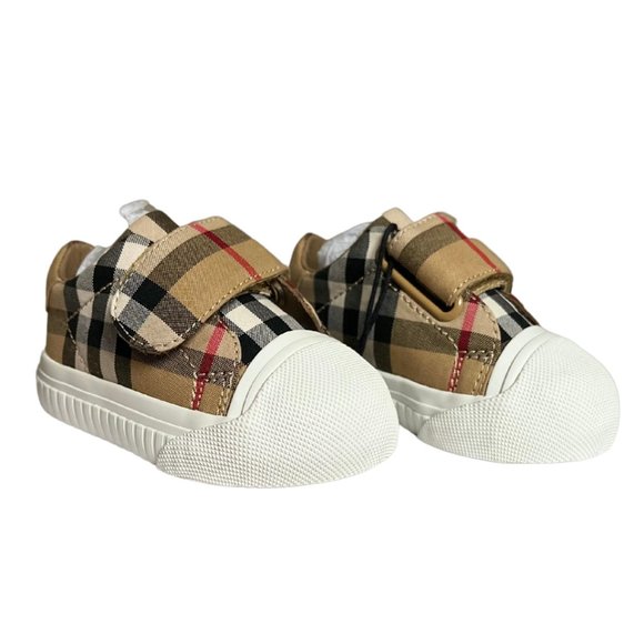 Burberry Other - Burberry Beech Check Sneakers - New w/Tags